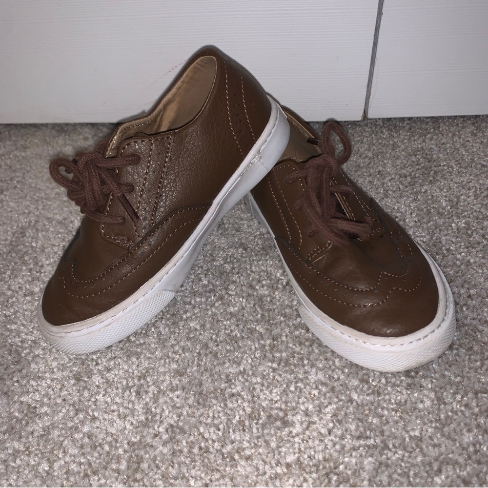 Janie and Jack Brown Kids Shoes